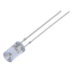 LED; 5mm; verde; 750÷1120mcd; 120°; Parte frontală: concav; 5VDC