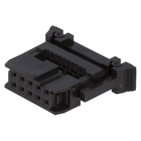 Conector: IDC; mufă; mamă; PIN: 10; cu presare a cablului; IDC