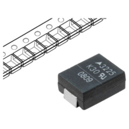 Varistor: oxid de metal; SMD; 3225; 275VAC; 350VDC; 8,6J; 400A