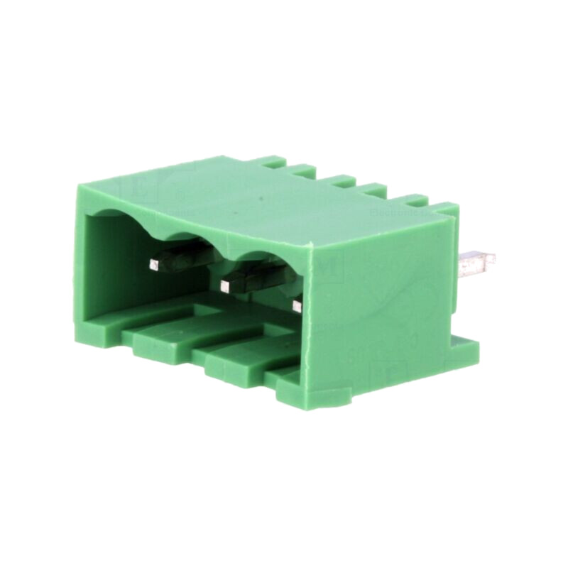 Regletă de conexiuni deconectabilă; 5mm; piste: 3; drept; soclu Regletă de conexiuni deconectabilă; 5mm; piste: 3; drept; soclu