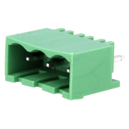 Regletă de conexiuni deconectabilă; 5mm; piste: 3; drept; soclu