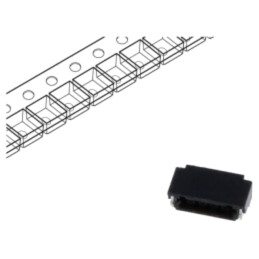Conector: cablu-placă; DF52; SMT; PIN: 4; soclu; pentru PCB; tată