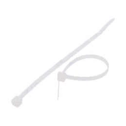 Colier de strângere; L: 710mm; W: 7,6mm; naturală; poliamidă; 667N