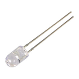 CRLED; 5mm; roşie; 7500mcd; 30°; Parte frontală: convex; 5÷20VDC