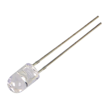 CRLED; 5mm; roşie; 7500mcd; 30°; Parte frontală: convex; 5÷20VDC