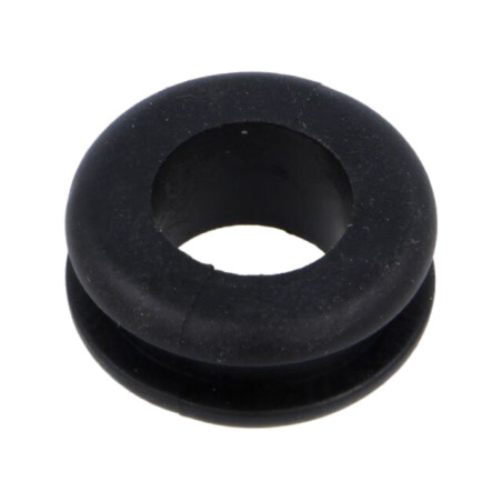 Manşon; Øorif.mont: 18mm; Øorif: 12mm; neagră; Gros.panou: max.4mm