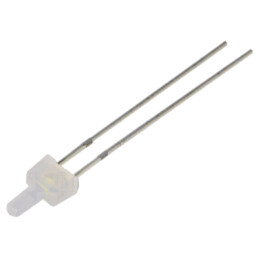LED; rotund; bipolară; alb rece; 1120÷1560mcd; 90°; 30mA