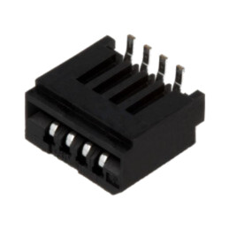 Conector: FFC/FPC; verticală; PIN: 4; Non-ZIF; SMT; 0,5A; -25÷85°C
