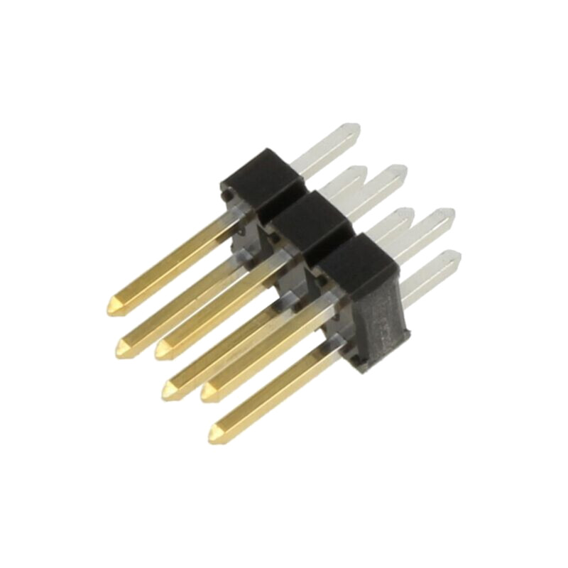 Conector: şiruri pini; şir pini; BERGSTIK; tată; PIN: 6; drept; THT
