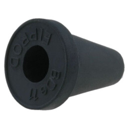 Manşon; Øorif.mont: 16,5mm; gumă; neagră; Gros.panou: max.2mm