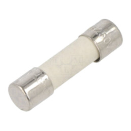 Siguranţă: siguranţă; ardere rapidă; 1A; 250VAC; 5x20mm; alamă