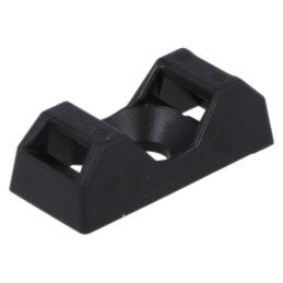 Element de susţinere; înşurubare; UL94V-2; neagră; Înălţ: 6,7mm