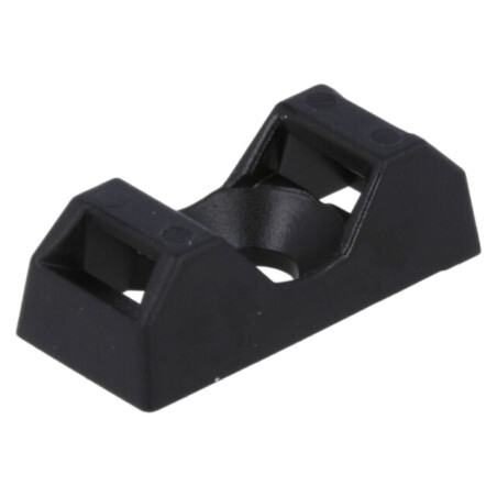 Element de susţinere; înşurubare; UL94V-2; neagră; Înălţ: 6,7mm