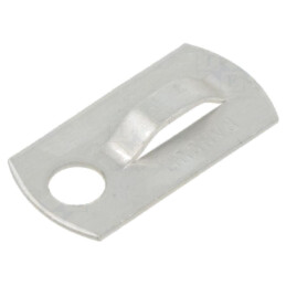 Element de susţinere; înşurubare; aluminiu; natural; Înălţ: 3,6mm