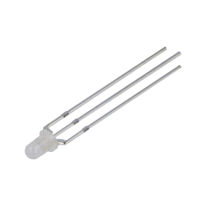 LED; 3mm; roşie/galbenă; 30°; Parte frontală: convex; 1,9÷2,4VDC LED; 3mm; roşie/galbenă; 30°; Parte frontală: convex; 1,9÷2,4VDC