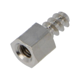 Piuliţă-distanţieră filetată; 5mm; Filet int: M3; hexagonală