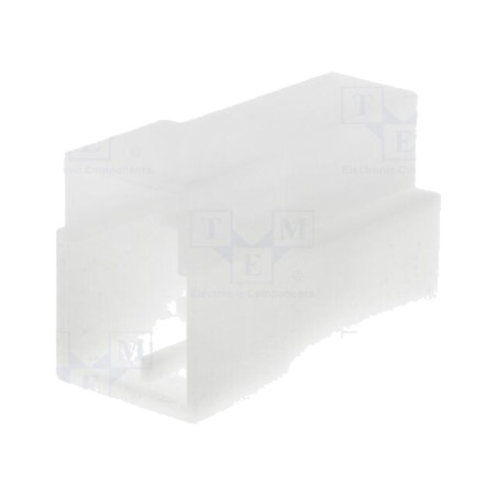 Carcase terminale; tată; pentru conectori 6,3mm cu clichet
