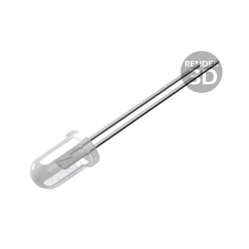 CRLED; 5mm; alb rece; 12000mcd; 30°; Parte frontală: convex CRLED; 5mm; alb rece; 12000mcd; 30°; Parte frontală: convex