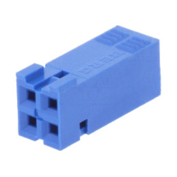 Conector: cablu-placă; mufă; mamă; Dubox®; 2,54mm; PIN: 4; pe cablu