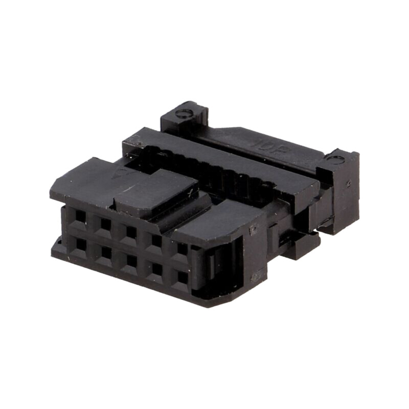 Conector: IDC; mufă; mamă; PIN: 10; cu presare a cablului; IDC Conector: IDC; mufă; mamă; PIN: 10; cu presare a cablului; IDC