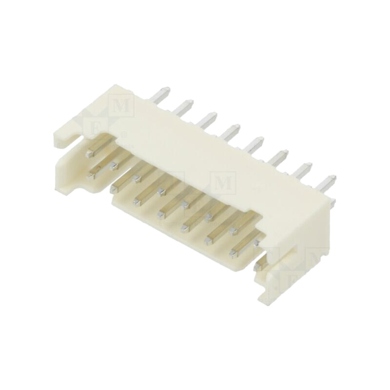 Conector: cablu-placă; soclu; tată; PIN: 16; Pas: 2mm; THT; 100V; 2A
