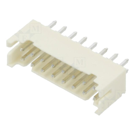 Conector: cablu-placă; soclu; tată; PIN: 16; Pas: 2mm; THT; 100V; 2A
