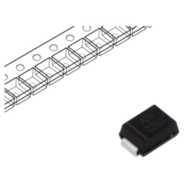 Diodă: TVS; 1kW; 40÷44,2V; 17,2A; unidirecţională; SMB; rolă,bandă