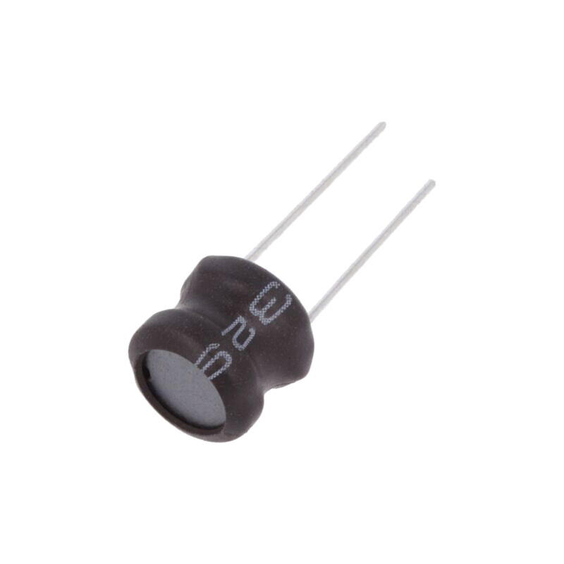 Inductor: fir; THT; 47uH; 1,8A; ±10%; Ø9,5x8,5mm; verticală Inductor: fir; THT; 47uH; 1,8A; ±10%; Ø9,5x8,5mm; verticală