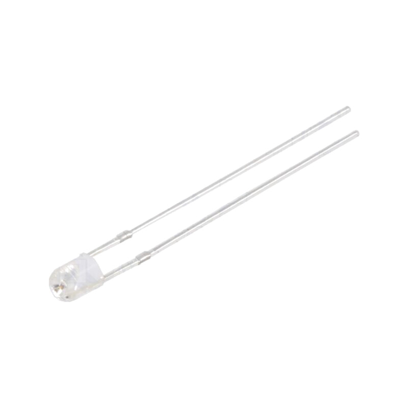LED; 3mm; galbenă; 1560÷2180mcd; 60°; Parte frontală: convex; 15VDC LED; 3mm; galbenă; 1560÷2180mcd; 60°; Parte frontală: convex; 15VDC