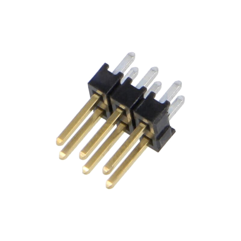 Conector: şiruri pini; şir pini; tată; PIN: 6; drept; 2,54mm; THT