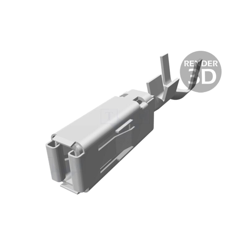 Pin; mamă; 2,8x0,8mm; CuNiSi; argintat selectiv; 0,5÷1mm2; MCP 2.8 Pin; mamă; 2,8x0,8mm; CuNiSi; argintat selectiv; 0,5÷1mm2; MCP 2.8