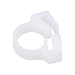 Clipsuri; Øbuclă: 12÷13,7mm; W: 6mm; POM; natural; -40÷85°C; UL94HB