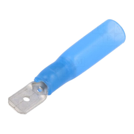 Terminal: plat; 6,3mm; 0,8mm; tată; 1,5÷2,5mm2; crimpat; pe cablu