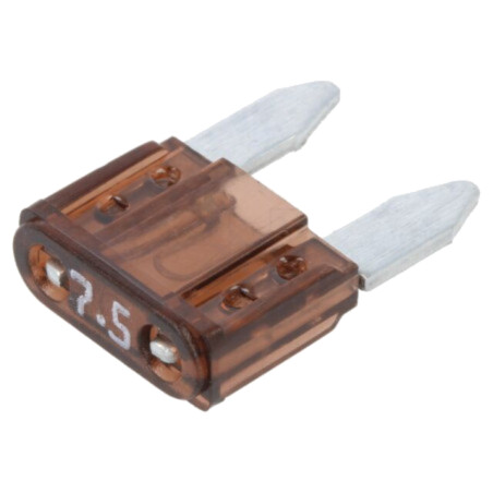 Siguranţă: siguranţă; 7,5A; 32VDC; auto; 11mm; Mini