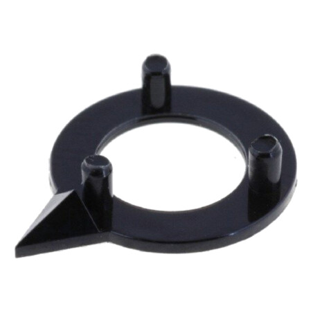 Indicator; poliamidă; neagră; 10mm; -20÷70°C