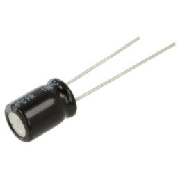 Condensator: electrolitic; low ESR; THT; 82uF; 63VDC; Ø8x11,5mm