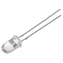 LED; 5mm; roşie/verde; 30°; Parte frontală: convex; Nr.term: 2