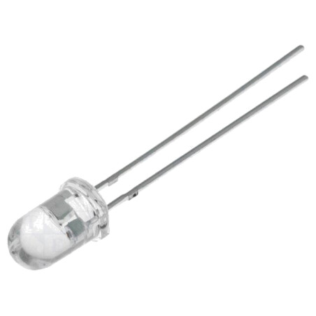 LED; 5mm; roşie/verde; 30°; Parte frontală: convex; Nr.term: 2