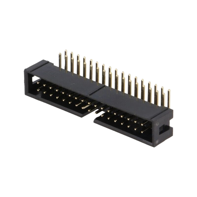 Conector: IDC; soclu; tată; PIN: 34; în unghi 90°; THT; aurit; 2,54mm Conector: IDC; soclu; tată; PIN: 34; în unghi 90°; THT; aurit; 2,54mm