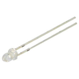 LED; 3mm; verde; 60000÷70000mcd; 15°; Parte frontală: convex; 150mW