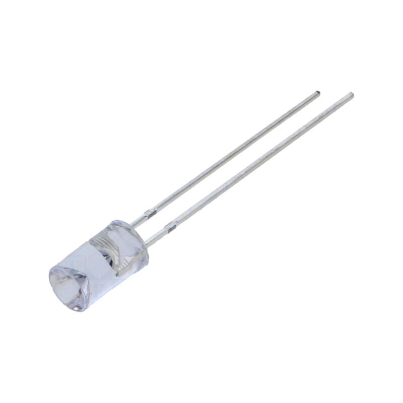 LED; 5mm; roşie; 100÷150mcd; 120°; Parte frontală: concav; 5VDC LED; 5mm; roşie; 100÷150mcd; 120°; Parte frontală: concav; 5VDC