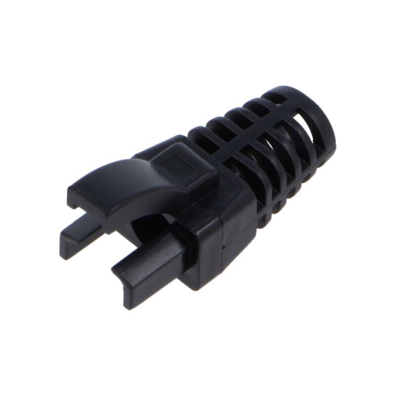 Protecţie mufă RJ45; neagră Protecţie mufă RJ45; neagră