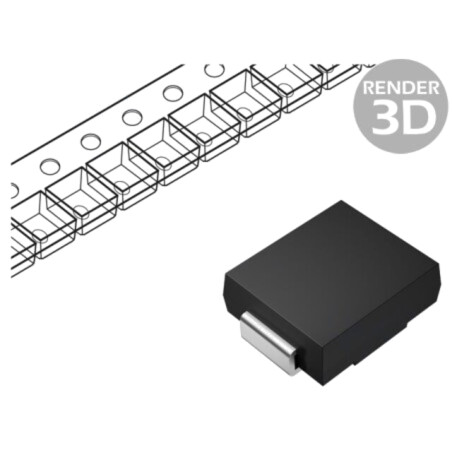 Diodă: TVS; 1,5kW; 25,65V; 42,3A; bidirecţională; ±5%; DO214AB; SMCJ