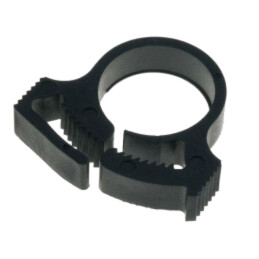Clipsuri; Øbuclă: 13,1÷15mm; W: 5,7mm; poliamidă; neagră; -40÷105°C