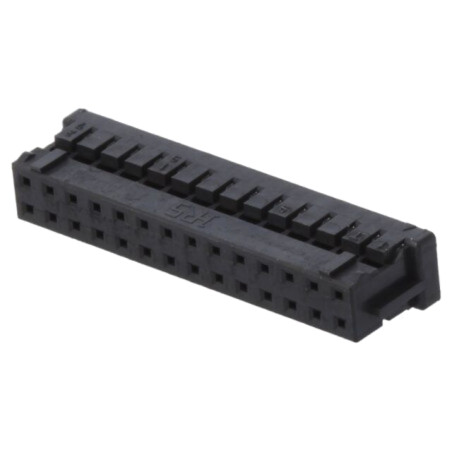Conector: cablu-cablu/PCB; mufă; mamă; PIN: 28; DF11; Pas: 2mm; drept
