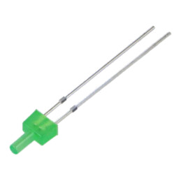 LED; rotund; bipolară; galben-verde; 100÷150mcd; 90°; 30mA