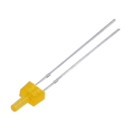 LED; rotund; bipolară; portocalie; 220÷330mcd; 90°; 30mA