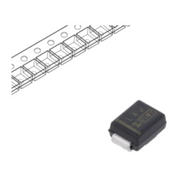 Diodă: TVS; 600W; 39V; 11,6A; unidirecţională; ±5%; SMB; rolă,bandă