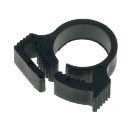 Clipsuri; Øbuclă: 10,4÷11,7mm; W: 5,9mm; poliamidă; neagră; UL94HB