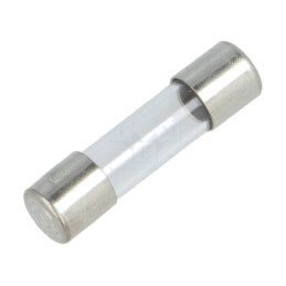 Siguranţă: siguranţă; ardere rapidă; 50mA; 250VAC; 5x20mm; alamă